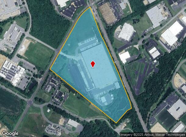 500 Lansdowne Rd, Fredericksburg, VA Parcel Map