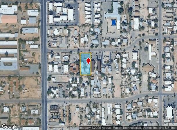 114 E Mohave Rd, Tucson, AZ Parcel Map