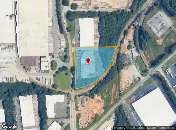  4301 Pleasantdale Rd, Atlanta, GA Parcel Map