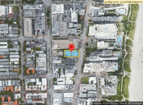  1550 Collins Ave, Miami Beach, FL Parcel Map