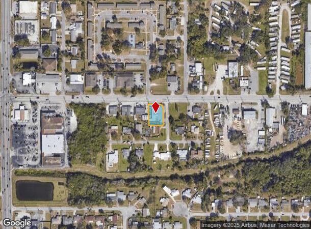  2787 Aurora Rd, Melbourne, FL Parcel Map