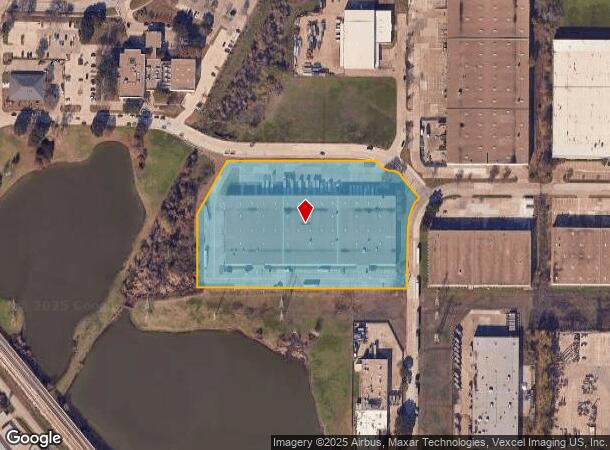  1232 Crowley Dr, Carrollton, TX Parcel Map