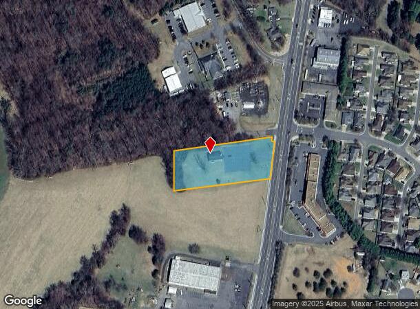 1600 N Main St, Culpeper, VA Parcel Map
