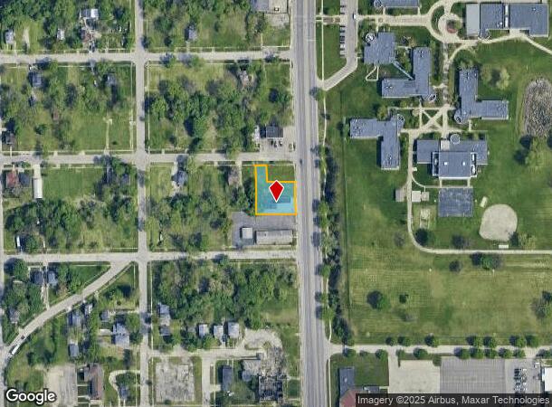 2309 N Saginaw St, Flint, MI Parcel Map