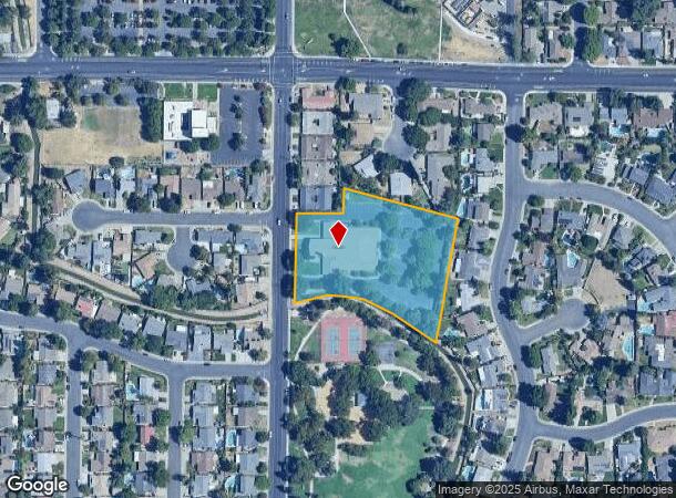 1405 Cottonwood St, Woodland, CA Parcel Map