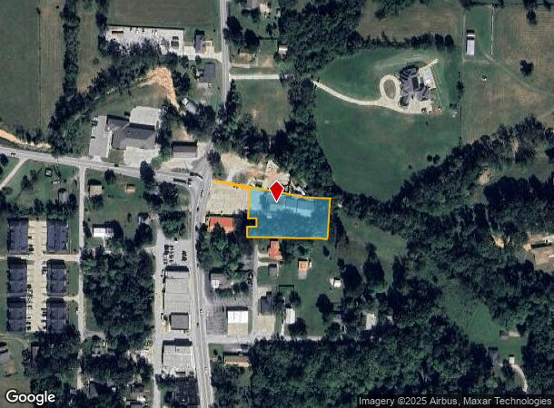 210 N Main St, Cave Springs, AR Parcel Map