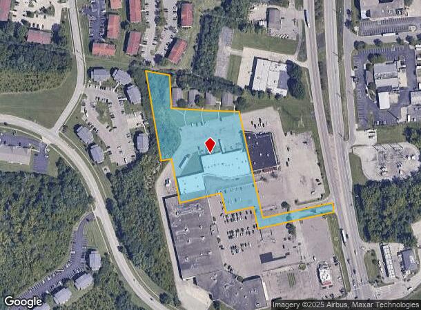  7255 Dixie Hwy, Fairfield, OH Parcel Map