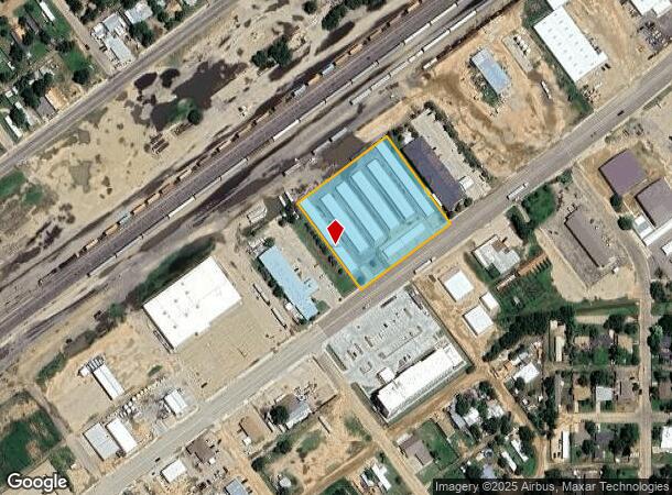 713 Liberal St, Dalhart, TX Parcel Map