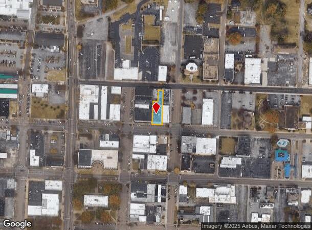 209 E Lafayette St, Jackson, TN Parcel Map