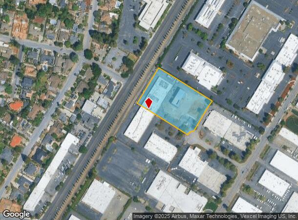 501 Vandell Way, Campbell, CA Parcel Map