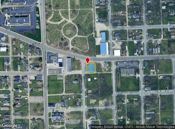  1904 Maumee Ave, Fort Wayne, IN Parcel Map