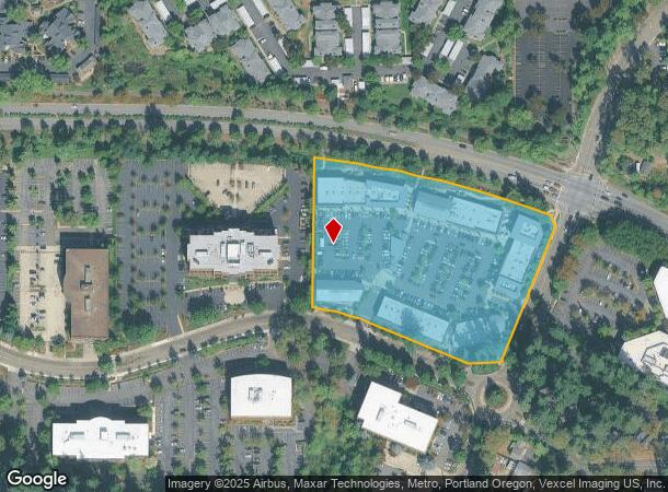  4883 Meadows Rd, Lake Oswego, OR Parcel Map
