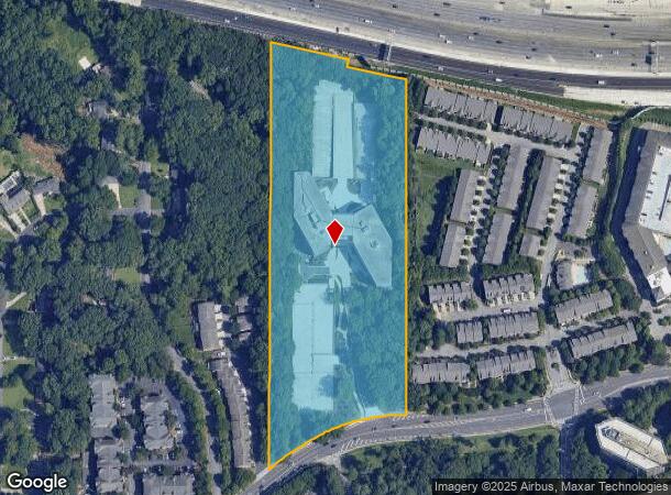 5600 Glenridge Dr, Atlanta, GA Parcel Map