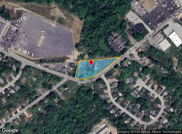 7125 Saltsburg Rd, Pittsburgh, PA Parcel Map