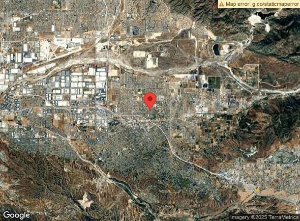  12952 14Th St, Yucaipa, CA Parcel Map