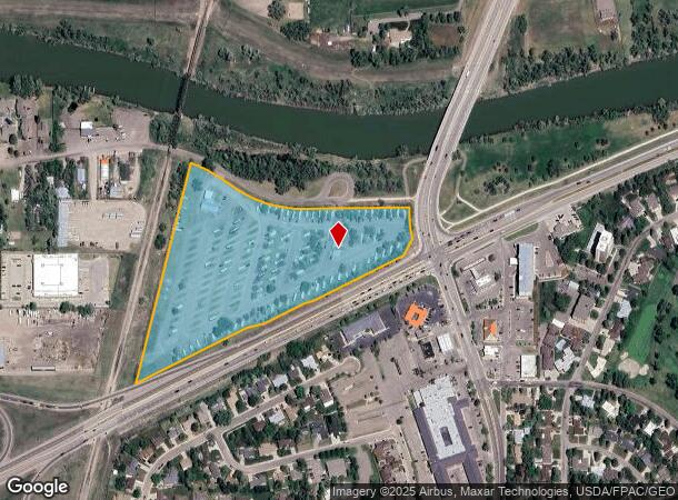  1403 11Th St Sw, Great Falls, MT Parcel Map