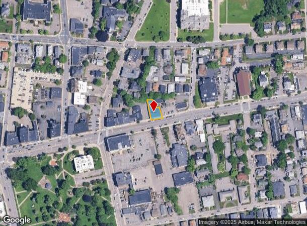  573 Main St, Waltham, MA Parcel Map