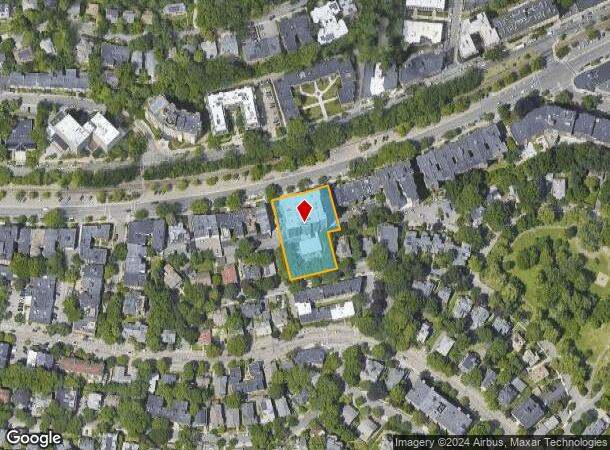  1501 Beacon St, Brookline, MA Parcel Map