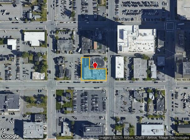  911 W 8Th Ave, Anchorage, AK Parcel Map