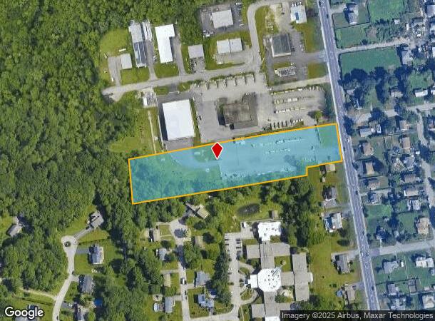 535 Metacom Ave, Bristol, RI Parcel Map