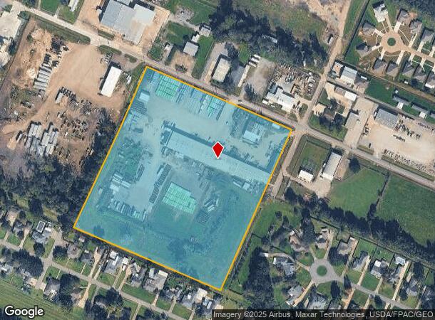 2533 American Way, Port Allen, LA Parcel Map
