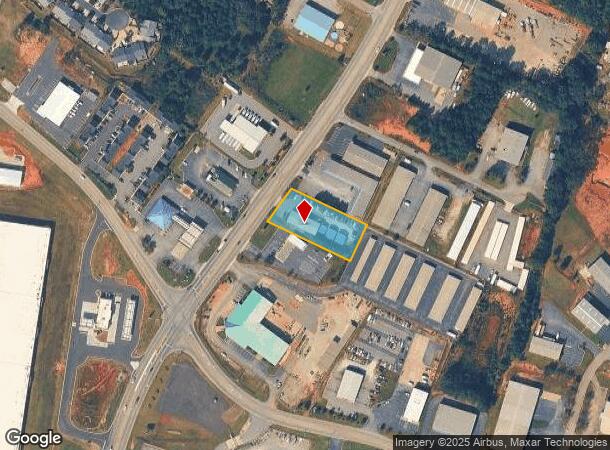  1706 Pearman Dairy Rd, Anderson, SC Parcel Map