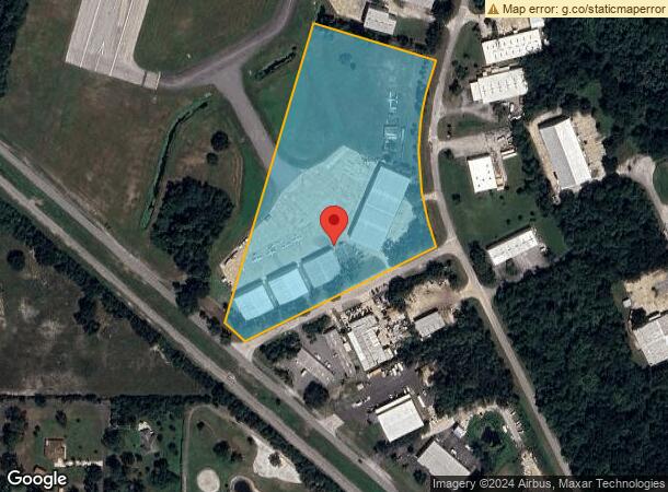  1501 Airway Cir, New Smyrna Beach, FL Parcel Map