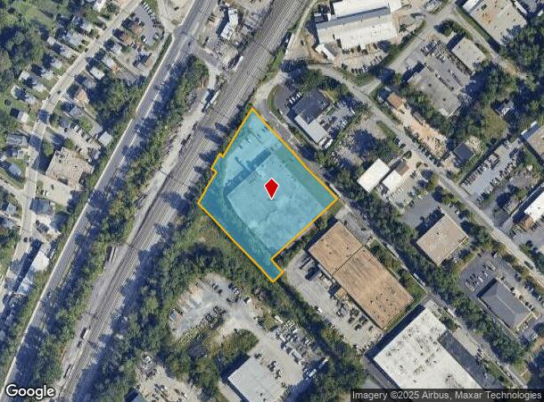 1401 Parker Rd, Halethorpe, MD Parcel Map