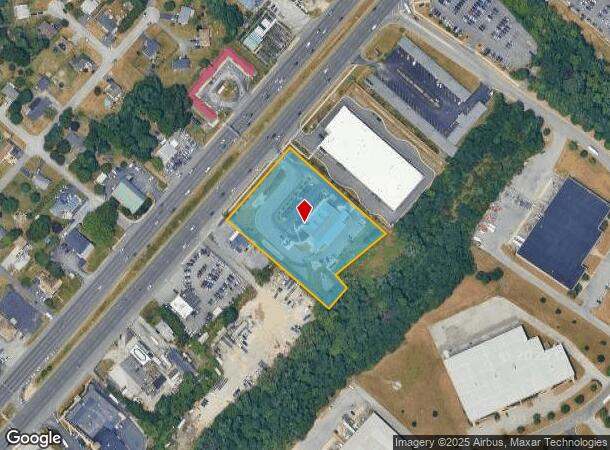 148 S Dupont Hwy, New Castle, DE Parcel Map