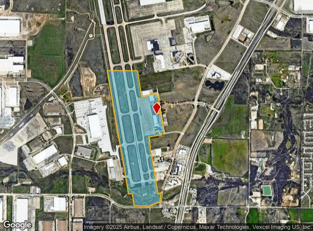  13901 Aviator Way, Fort Worth, TX Parcel Map
