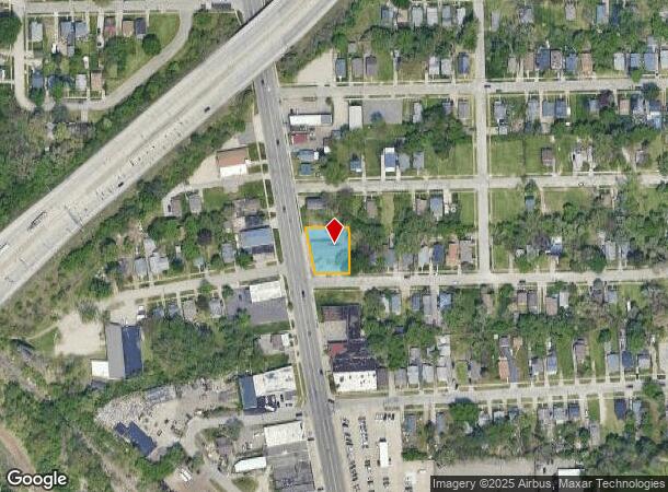 3313 S Saginaw St, Flint, MI Parcel Map