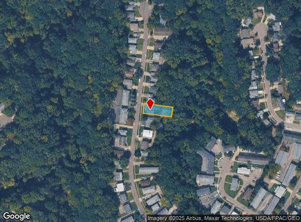  1821 Cromwell Dr, Akron, OH Parcel Map