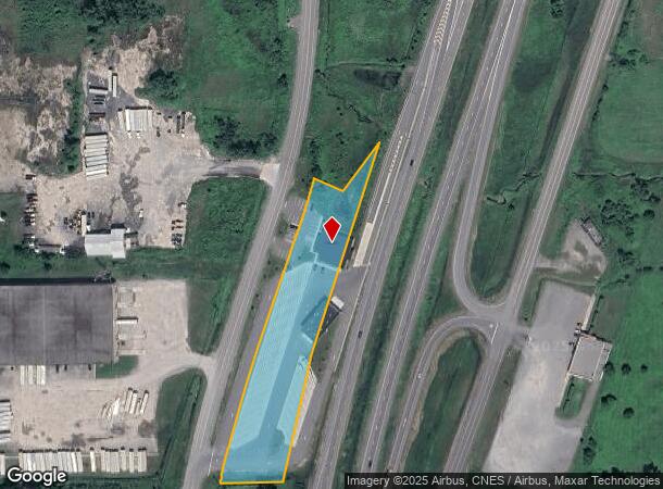 138 W Service Rd, Champlain, NY Parcel Map