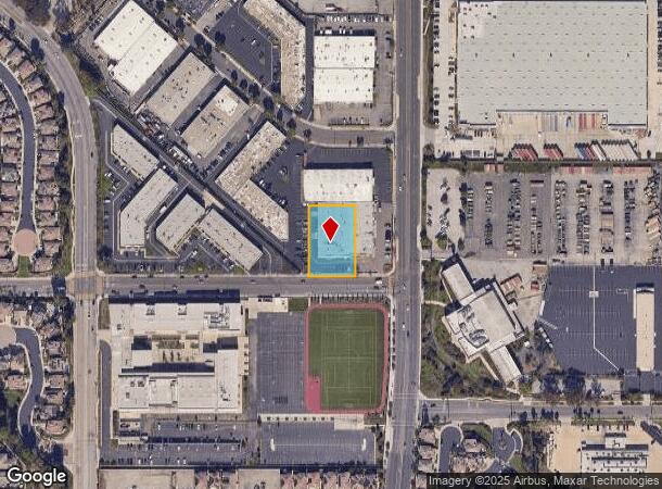 3351 E Hill St, Signal Hill, CA Parcel Map