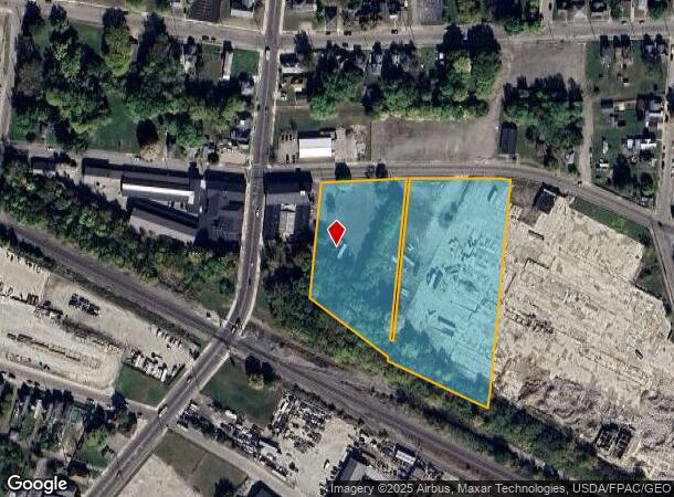  Harrison St, Springfield, OH Parcel Map