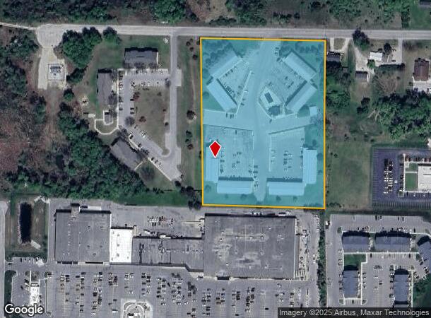 1101 Fuller Ave, Big Rapids, MI Parcel Map