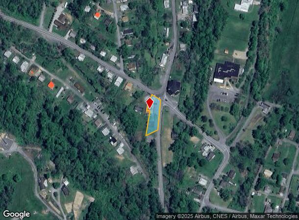 Intersection At Whipple, Scarbro, WV Parcel Map