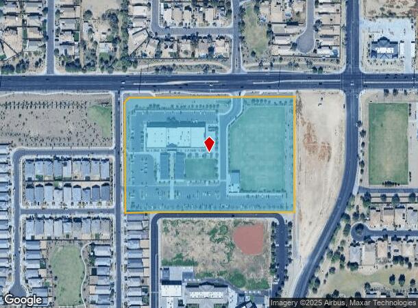 4343 W Baseline Rd, Laveen, AZ Parcel Map