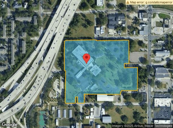  711 E Henderson Ave, Tampa, FL Parcel Map