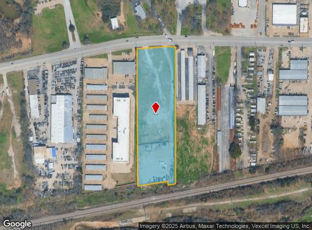 2942 W Division St, Arlington, TX Parcel Map