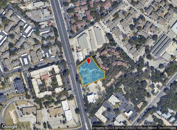 8706 Fredericksburg Rd, San Antonio, TX Parcel Map