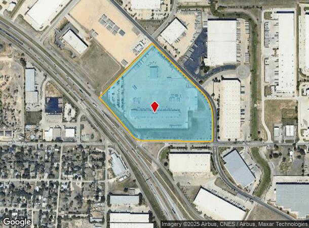 1511 Cornerway Blvd, San Antonio, TX Parcel Map