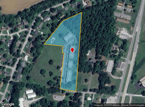  150 Hickory Dr, Madisonville, KY Parcel Map