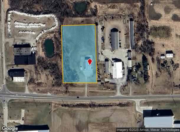15850 Carleton Rd, Hudson, MI Parcel Map