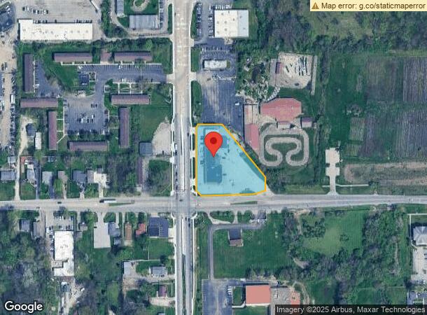  4601 N Post Rd, Indianapolis, IN Parcel Map