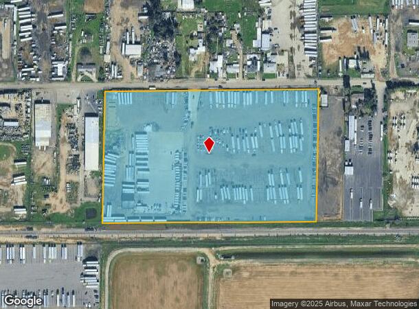 3661 W Franklin Ave, Fresno, CA Parcel Map