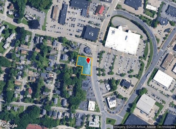  419 Grove St, Worcester, MA Parcel Map