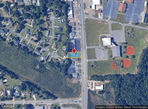  2521 Moody Rd, Warner Robins, GA Parcel Map