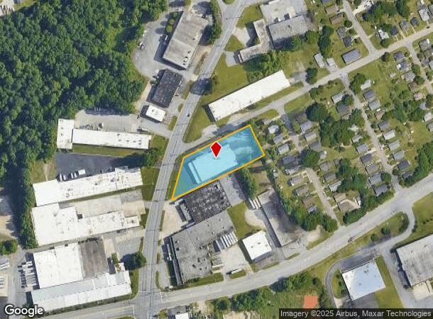  1943 W Green Dr, High Point, NC Parcel Map