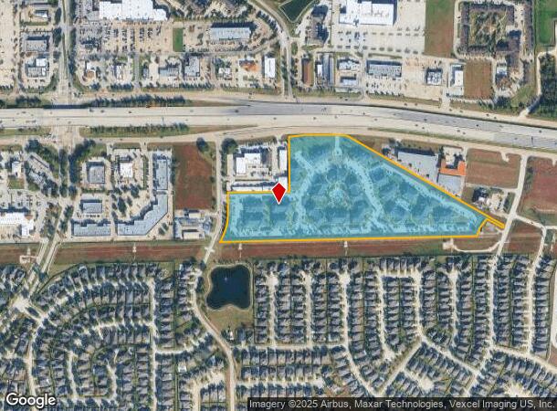 9702 N Sam Houston Pkwy E, Humble, TX Parcel Map